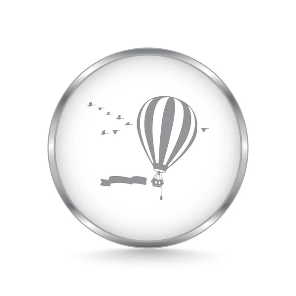 Air balloon icon — Stock Vector