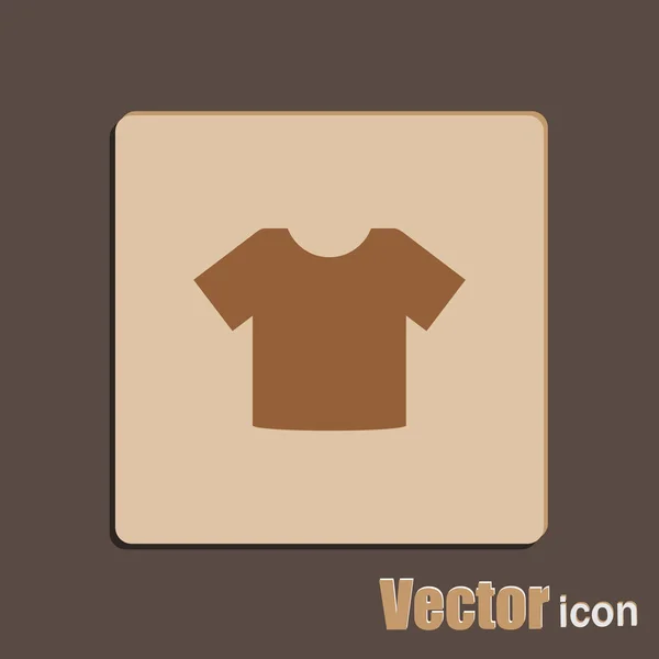 Mode, T-Shirt-Ikone — Stockvektor