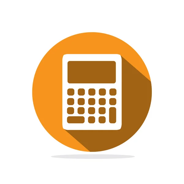 Ícone de calculadora de negócios —  Vetores de Stock