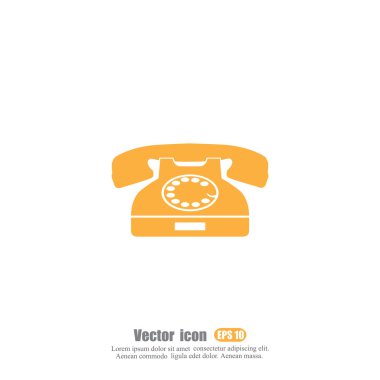 eski telefon simgesi