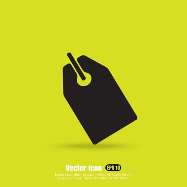 boş indirim kupon simgesi