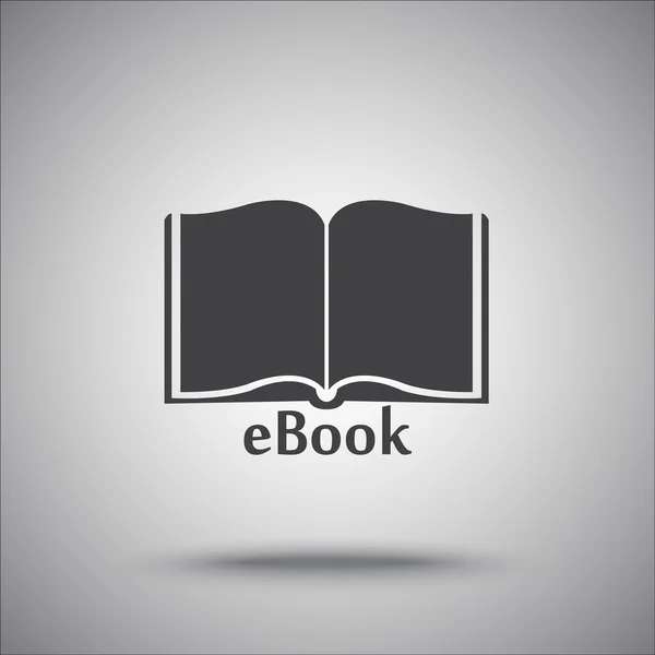 Icono del libro electrónico — Vector de stock