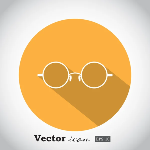 Óculos, ícone de visão — Vetor de Stock