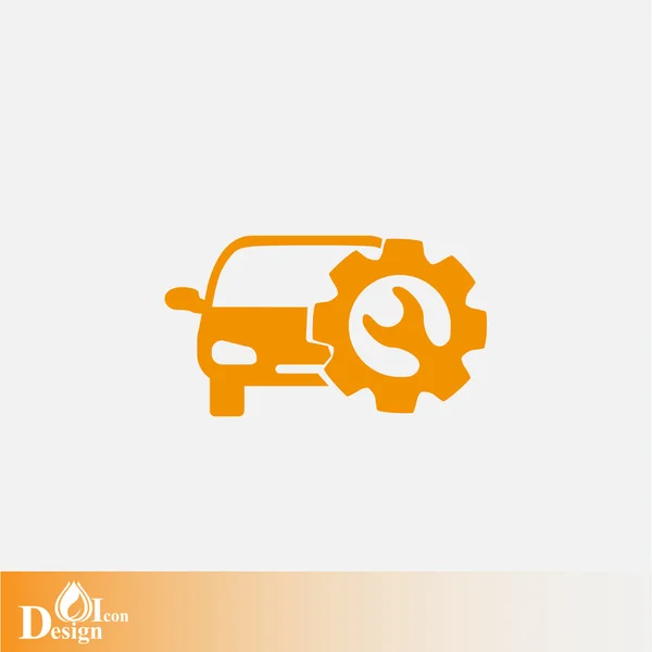 Icono de servicio de coche — Vector de stock