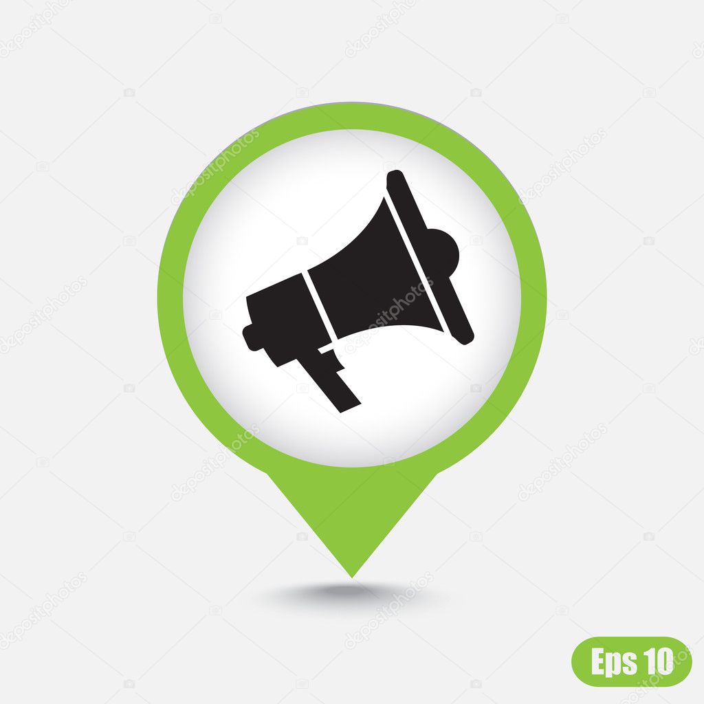 hand megaphone icon