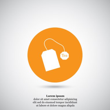 çay poşeti simgesi