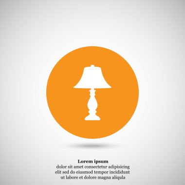 Masa lambası simgesi