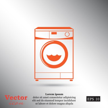 çamaşır makinesi simgesi