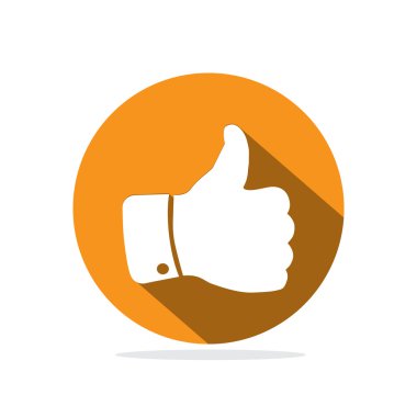 el başparmak simgesi gösterilen