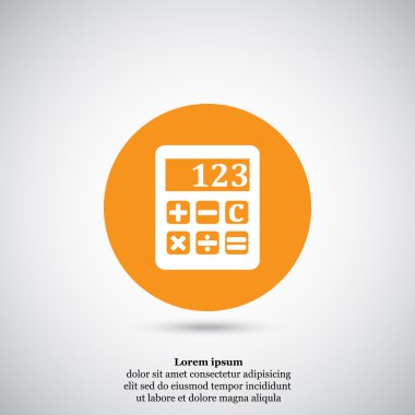 iş hesap makinesi simge