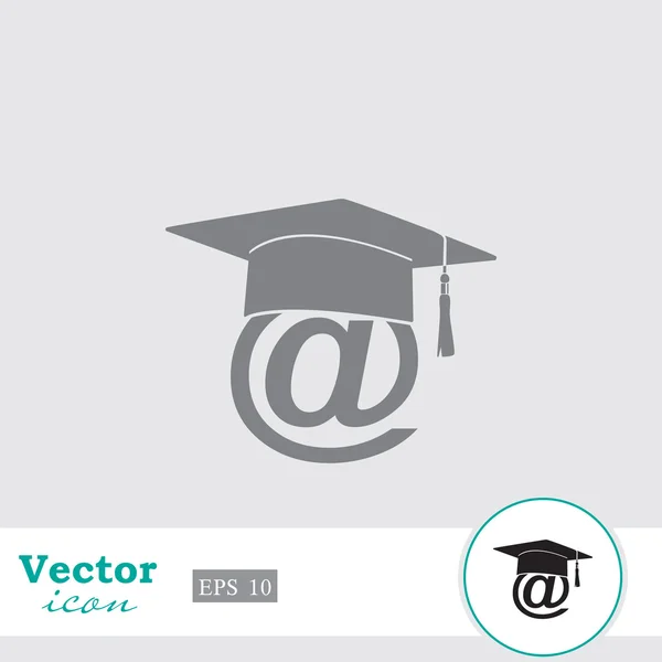 Elev e-postadress ikonen — Stock vektor
