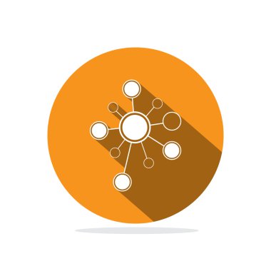 molekülleri grafik simgesi