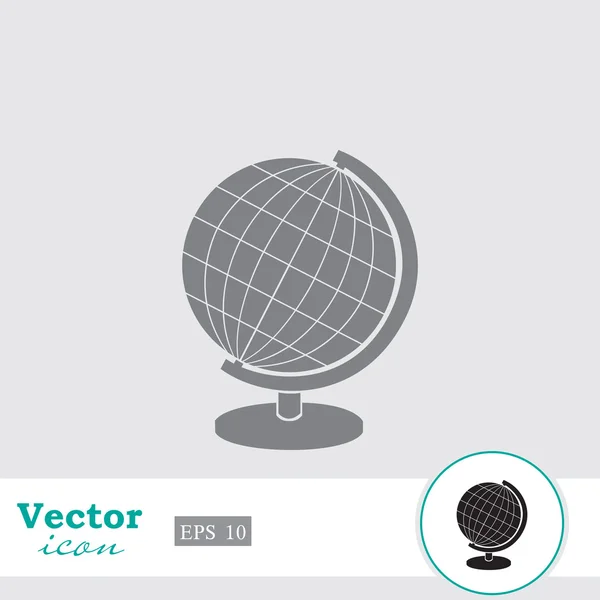 Icono geográfico Globus — Archivo Imágenes Vectoriales