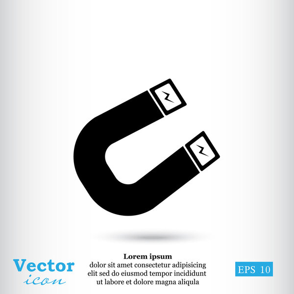 значок мощного магнита
