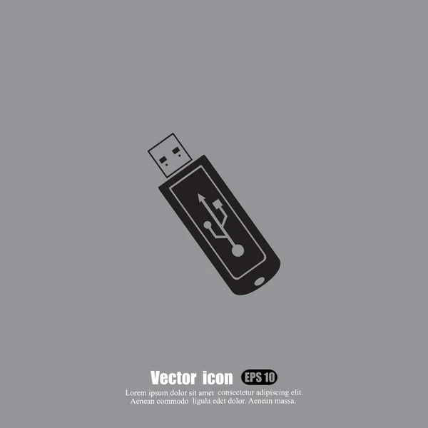 Imagem do ícone de USB —  Vetores de Stock