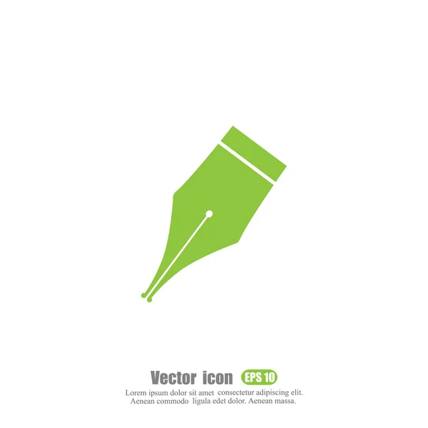 Toll-hegy ikon — Stock Vector