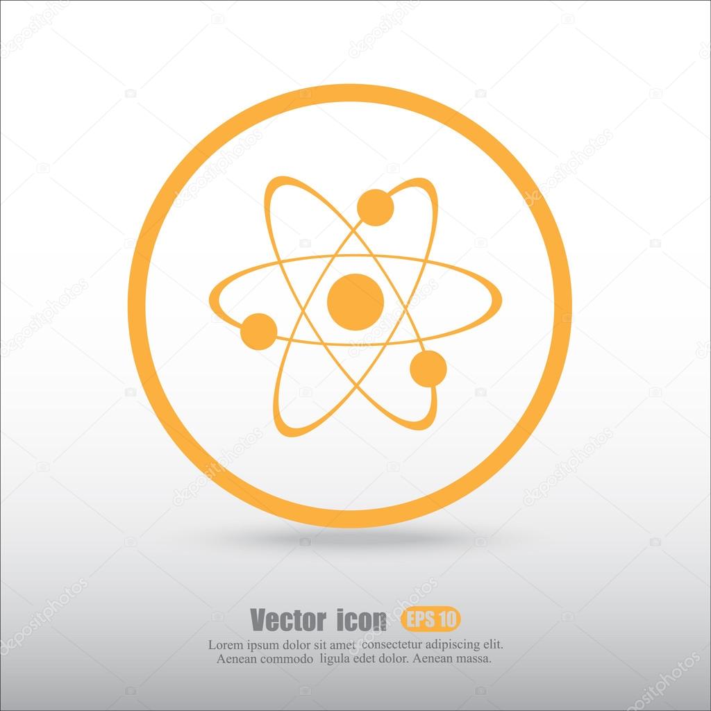 molecules graph icon