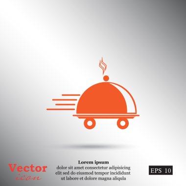 Gıda teslim simgesi