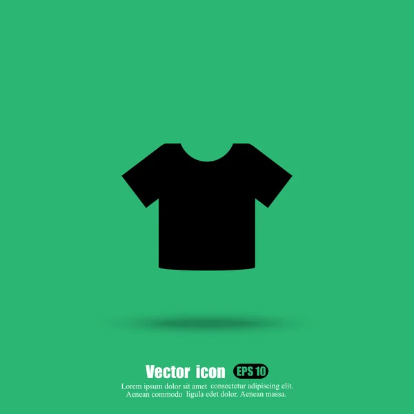 Módní tričko ikonou — Stockový vektor
