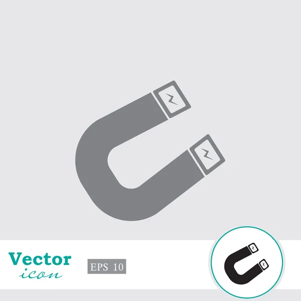 Silný magnet ikona — Stockový vektor