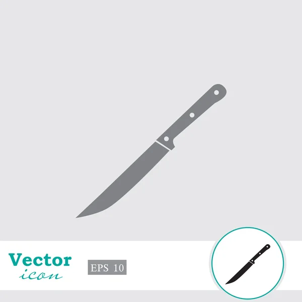 Ikona kuchyňského nože — Stockový vektor