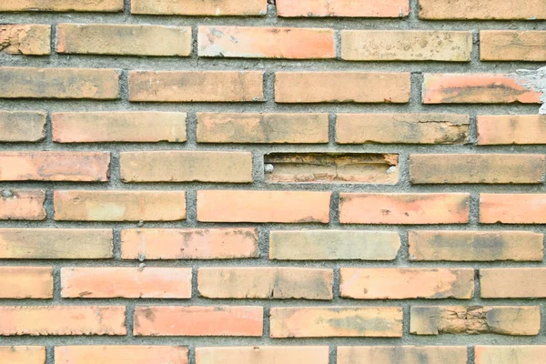 Eski model tuğla duvarın arka planı