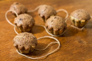 Yedi bicolor muffins 