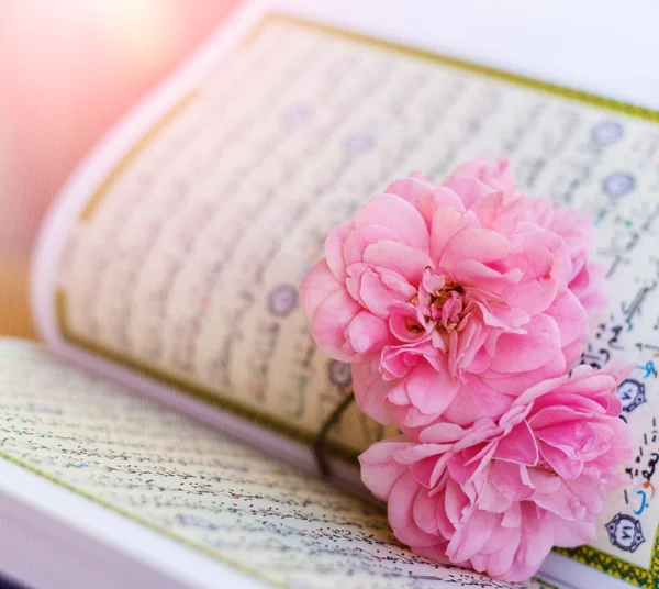 Quran and rose Stock Photo by ©Aiscream 108116830