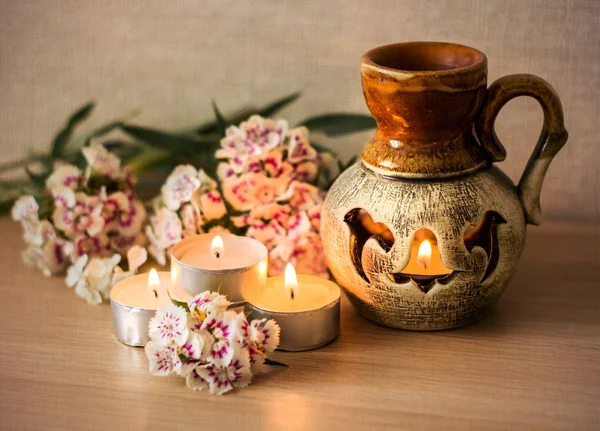 Şişe esans, Aromaterapi brülör ve mumlar.