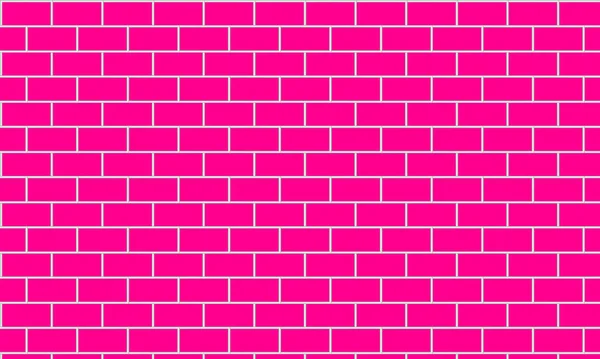 Вектор Фону Рожевої Цегляної Стіни — стоковий вектор