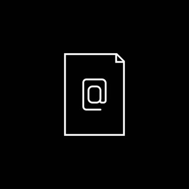 Bukleli kağıt ve elektronik köpek işareti.