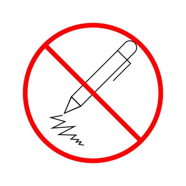 Kalem tabelasıyla çizmek yasaktır.