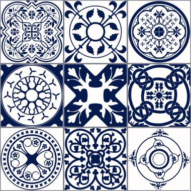 Fas fayans Dikişsiz Desen A