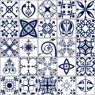 Fas fayans Dikişsiz Desen