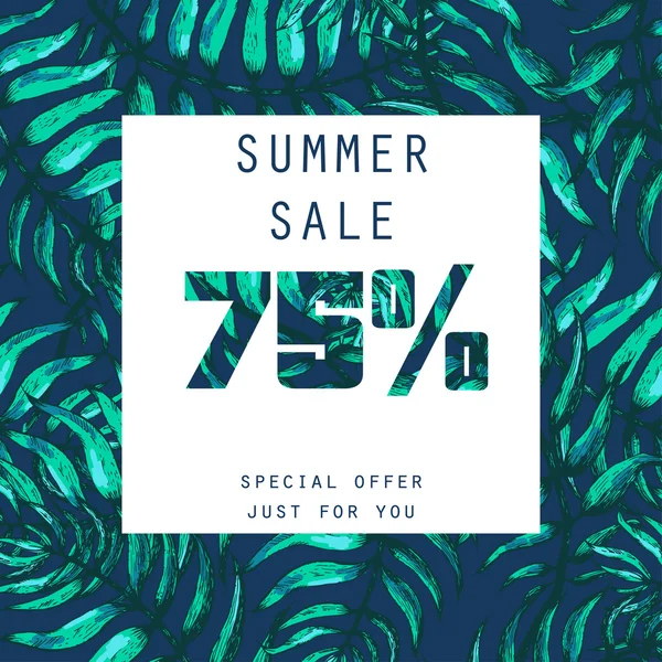 Summer sale Design — Stock Vector