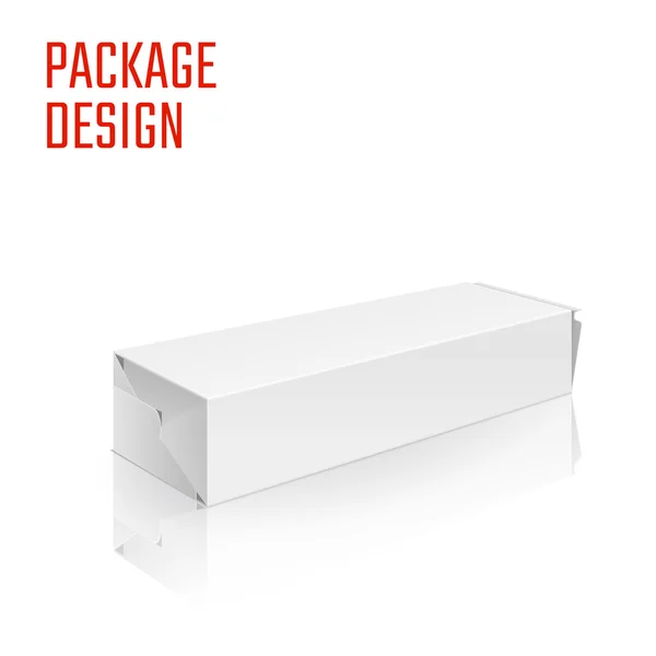 Pack pliant blanc — Image vectorielle