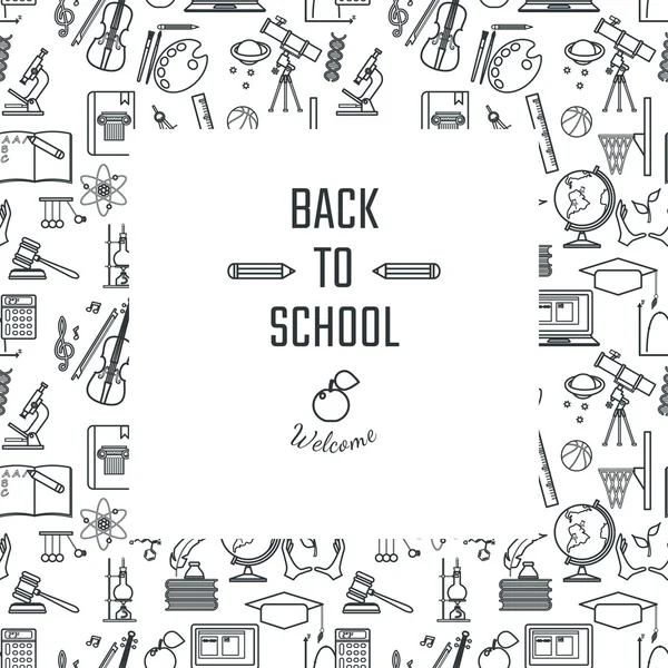 Back to school — Stock Vector