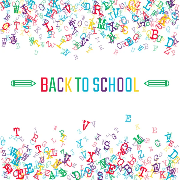 Back to school — Stock Vector