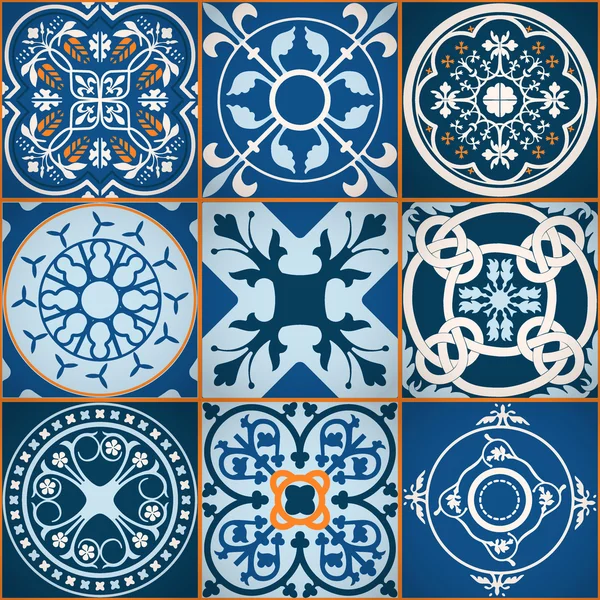 Azulejos marroquíes — Archivo Imágenes Vectoriales