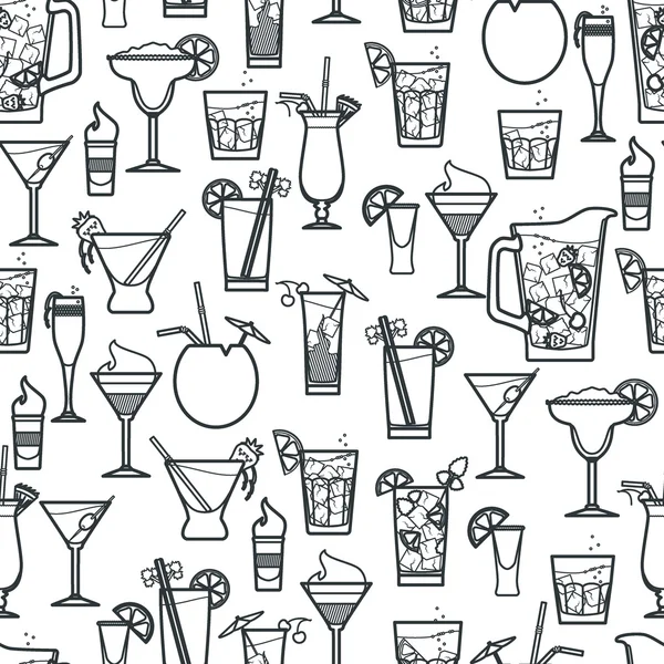 Fond de cocktail — Image vectorielle