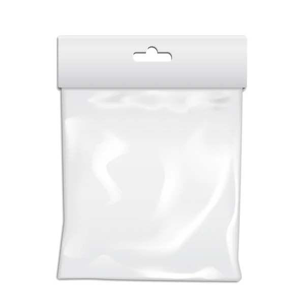 Pacchetto Tasca di plastica — Vettoriale Stock