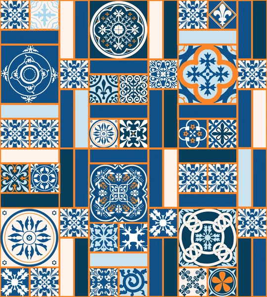 Mis azulejos marroquíes — Archivo Imágenes Vectoriales