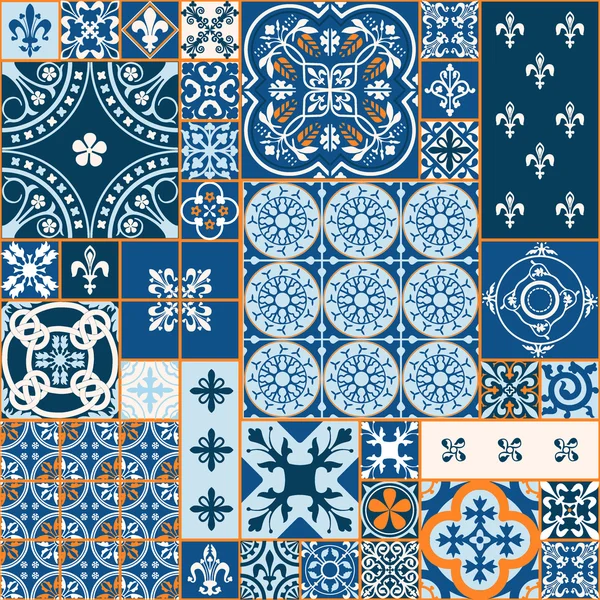 Mis azulejos marroquíes — Archivo Imágenes Vectoriales
