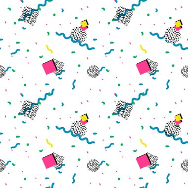 Memphis stilinde kusursuz desen