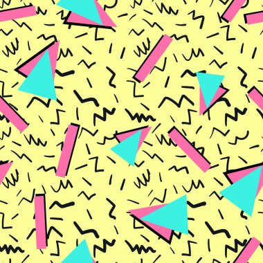 Memphis stilinde kusursuz desen