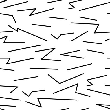 Seamless pattern in memphis style 1