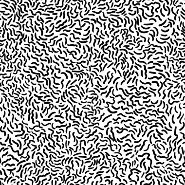 Seamless pattern in memphis style 1