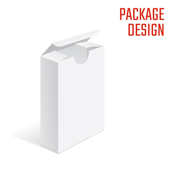 Produit blanc Carton A — Image vectorielle