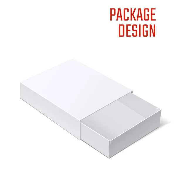 Produit blanc Carton A — Image vectorielle