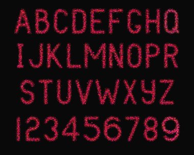 Işıltı Parlatıcı yazı tipi 1